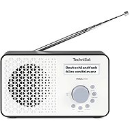 TechniSat Radio receiver DAB+/FM Viola 200, white/black - Radio