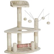 Tectake Cat scratching post Mici 90 cm, beige - Cat Scratcher