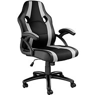 Tectake Benny, black/grey - Office Armchair