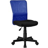 Tectake Patrick, black/blue - Office Chair