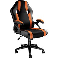 Tectake Goodman, black/orange - Office Armchair