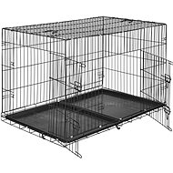 TECTAKE Portable dog transport box, 122 × 76 × 81 cm - Shipping Box