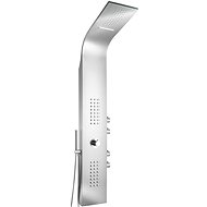 Sprchový panel s masážními tryskami, šedá - Shower Panel