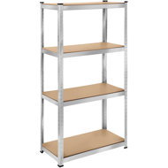 TecTake Shelf, 4 shelves - Shelving Unit