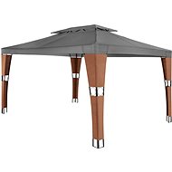 TECTAKE Zahradní altán Mona 3x4m, hnědá/antracit - Zahradní altán