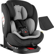 TecTake Linus Isofix, swivel, black/light grey - Car Seat