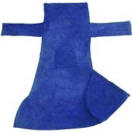 Tectake Deka s rukávy, 200×170 cm,modrá - Blanket
