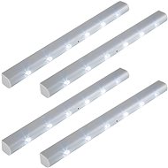4× LED light bar and integrated motion detector grey - LED Light
