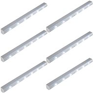 6× LED light bar and integrated motion detector grey - LED Light
