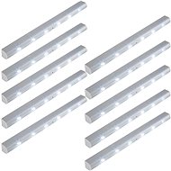 10× LED light bar and integrated motion detector grey - LED Light