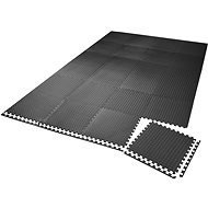 Podlahová ochranná rohož 24 ks černá - Doormat