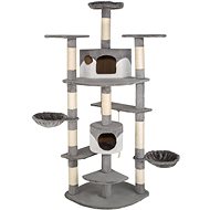 Cat scratching post Duki 204 cm grey/white - Cat Scratcher