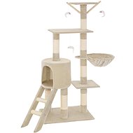 Cat scratching post Dominik 144 cm beige - Cat Scratcher
