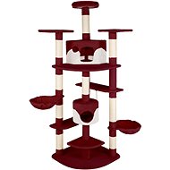 Fippi cat scratching post 201 cm burgundy/white - Cat Scratcher