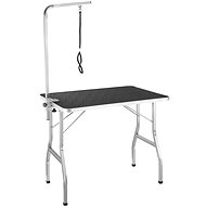 Dog grooming table with hangman black/gray - Dog Grooming Table