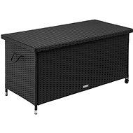 TECTAKE Zahradní úložný box Kiruna 270l, černý - Garden Bbox