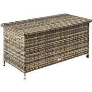 TECTAKE Zahradní úložný box KIRUNA, přírodní 270l - Garden Bbox