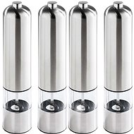 Electric salt and pepper shaker with light set of 4 - Spice Grinder