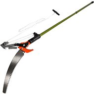 TECTAKE Hedge Trimmer Hand Telescopic with lopper, green - Hedge Shears