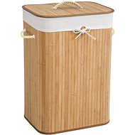 Laundry basket with lid 72l beige - Laundry Basket