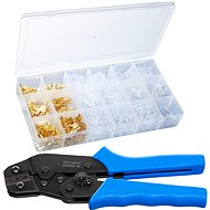 Crimping pliers with 300 blade tips and storage box - Pliers