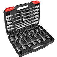 Socket wrenches long internal multi-tooth set 26 pcs - Ratchet Set