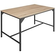 Jídelní stůl Belfast Industrial světlé dřevo, dub Sonoma - Jídelní stůl