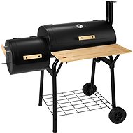 TECTAKE Multifunctional garden grill BBQ Smoker black - Grill