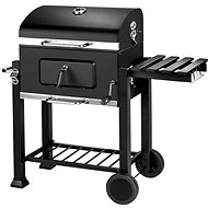 TECTAKE Florian charcoal barbecue trolley black - Grill