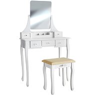 Claire dressing table with stool white - Dressing Table