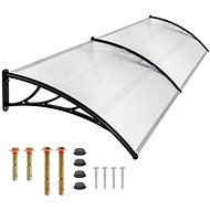 TECTAKE Entrance canopy, arched 300 cm - Door Canopy