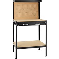 Workshop table with drawers with perforated wall 81 × 41 × 145 cm - Workbench