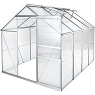 TECTAKE Greenhouse, polycarbonate, 250 x 185 x 195cm - Greenhouse