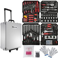 Mobile tool case 599-piece set silver - Tool Set