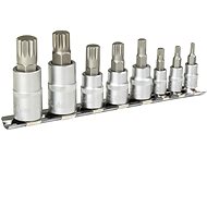 Allen wrench set 8 pieces with holder silver - Standard Socket Set