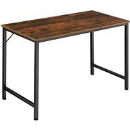 Tectake Psací stůl Jenkins, Industrial tmavé dřevo,120 cm - Desk