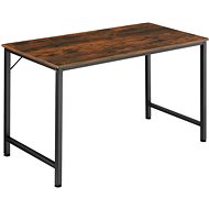 Tectake Desk Jenkins, Industrial dark wood,140 cm - Writing Desk