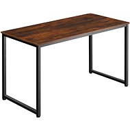 Tectake Flint work table, Industrial dark wood,140 cm - Writing Desk