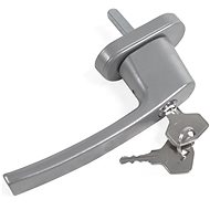 Tectake Window handles lockable silver 2 pcs - Window handle