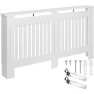 TecTake Vila slat design 152,5 cm - Radiator Cover