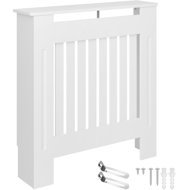 TecTake Villa slat design 78 cm - Radiator Cover