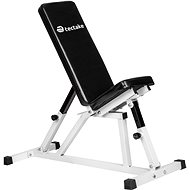 Tectake Adjustable weight bench, black/white - Fitness Bench