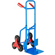 Tectake stair rudder 100 kg - blue - Hand Trolley