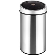 Touchless waste bin - 50 L, silver - Contactless Waste Bin