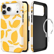 Tech-Protect Lamano MagSafe Case for iPhone 17 Pro Max / 18 Pro Max, Lemon - Phone Cover