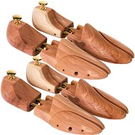 tectake 2 pairs of luxury cedar wood tacks - Turnbuckle