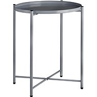 Tectake Odkládací stolek Chester 45,5×45,5×53cm, tmavě šedá - Side Table