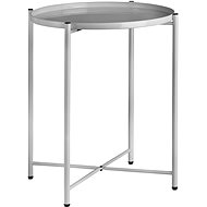 Tectake Odkládací stolek Chester 45,5×45,5×53cm, šedá - Side Table