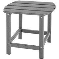 Tectake Odkládací stolek, světle šedá - Side Table