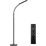 TecTake Prisma LED floor lamp, 5 light modes, 12 W, dimmable, black - Floor Lamp
